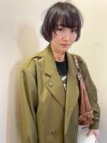 ソイ 下北沢(soi)&nbsp;【soft layer】レイヤーボブ_マッシュバングボブ_ダークシルバー