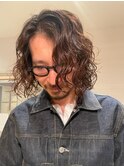 外国人風ダンディパーマ