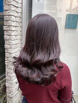 ゴウトゥデイ 名古屋店(GO TODAY)&nbsp;完全ブリーチなし！ラベンダーチョコレート