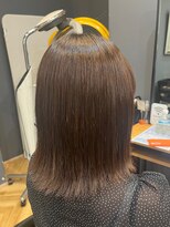 アルター(aL ter) 切りっぱなしボブ×縮毛矯正