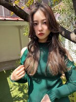 アンジェリカラボ 梅田店(ANGELICA LABO)&nbsp;女神ヘア×モテ髪×まろブラウン×レイヤー〔川又〕