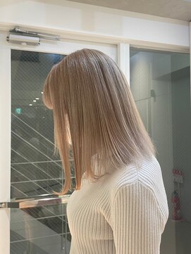 ガリカ シーム(Gallica/SEAM) 【川辺晴加】ミルクティーカラー/ベージュカラー/ケアブリーチ