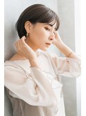 10代20代30代40代　丸みボブ　インナー・イヤリングカラーも◎