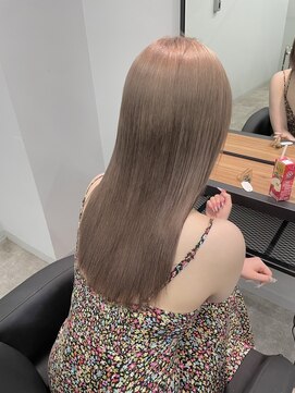 リンドトウキョウ(LINDO TOKYO) ハイトーン/大阪美容室/ミルクティーベージュ/ホワイトブロンド
