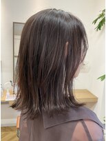 コク(koku) レイヤー外ハネボブ×透明感カラー