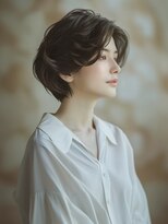 アルトリスト(Altruist Aging×HAIR&SPA)&nbsp;☆オリーブグレーココアベージュ小顔クラゲヘアー/黒髪/髪質改善