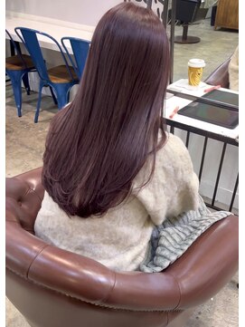 シーン(SCEN) low layer × pink  brown