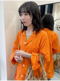レイヤーパーマウェーブパーマミディアムパーマウルフパーマ