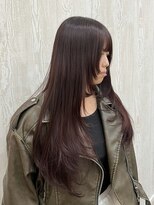 ヌク(Nuku.)&nbsp;layer cut × cherry brown ＿髪質改善__艶カラー＿レイヤー