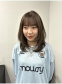 軽めのミディアムレイヤーとやわ茶大人気です◎