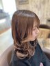 【気になる部分のクセに♪】カット+前髪or顔まわり縮毛矯正￥10900