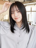 オルセン(OLSEN)&nbsp;レイヤーカット/ハッシュカット/顔周り/ハイレイヤー/ミディアム