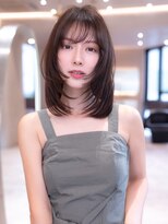 ハバナ 立川(HAVANA)&nbsp;韓国レイヤー顔周りカット透明感カラー髪質改善艶髪シースルー