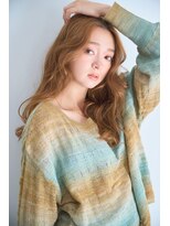 little 光の森【11/28 NEW OPEN（予定）】 外国人風フリンジウェーブアンバーベージュ