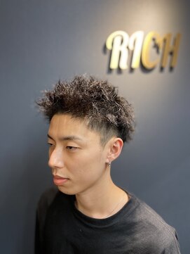 BAR BER SHOP RICH ツイストスパイキーショート