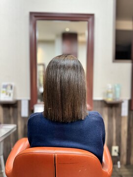 セレスト 福岡天神店(CELESTE) 【甲斐】大人女子おすすめイノアカラー・ツヤモカグレージュ