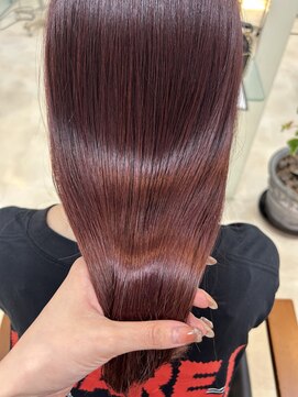 フォルテ 榛原パームス店 チェリーレッドブラウンカラー