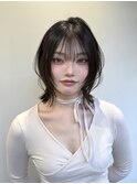 レイヤーボブ　ボブ　ボブレイヤー　ハッシュカット