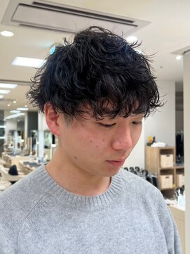 シャルムバイケンジ(Charm.by KENJE) シャドウパーマ/メンズパーマ/メンズカット/ツイストスパイラル