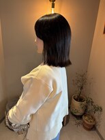 ミリ 北千住(millit) 切りっぱなしボブ