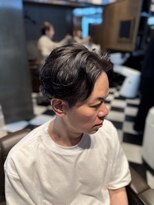 ザ バーバー 虎ノ門ステーションタワー(THE BARBER)&nbsp;センターパート　ニュアンスパーマ