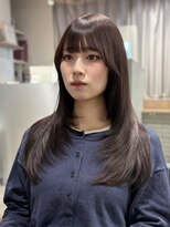 モク(mok)&nbsp;◯透明感カラーと相性抜群！レイヤーカット♪