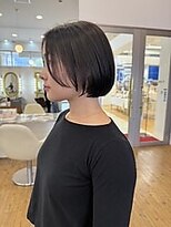 シャンプーボーイ 佐賀(SHAMPOO BOY)&nbsp;ナチュラル白髪ぼかし/ボブスタイル【佐賀美容室/白髪ケア】