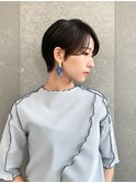 ナチュラルショート/ショートボブ/韓国/顔周り/20代30代40代50代