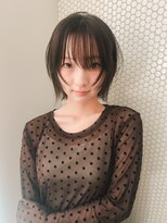 アンフィグ 吉祥寺(anfig)&nbsp;吉祥寺／暗髪の丸みショートボブ