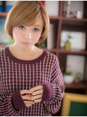 *+COVER HAIR+*…シンプル可愛い★ヌーディボブa