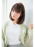 【Un ami】ふんわり 小顔 大人ナチュラルロブ(増永剛大)
