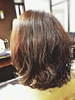 キャン 温品店(CAN)&nbsp;【CAN】クセをいかした大人のミディアムルーズウエーブ