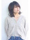 ハイライトグラデーション外ハネボブ
