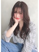 インビテーション(invitation)&nbsp;【invitation】シースルーバング×ラベンダーアッシュ＠マイコ