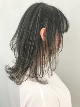 シェリ ヘアデザイン(CHERIE hair design) インナーカラー×ハイライト×ネオウルフカット