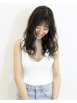 ハイブ 金沢(Hive) 10代20代30代ゆるふわロング髪質改善ツヤ髪スタイル