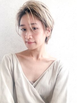 ケイト(kate) 【kate 大宮】ハンサムショート×ハイトーンベージュ