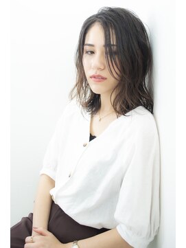 ハナブサ 田上店(HANABUSA) 【岡田芽紅美　HANABUSA】20代30代40代大人可愛いリラクシーボブ