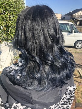 ドクターズサロン レラパール -lela pearl- 韓国風　× オーダーNO1 ネイビーカラー