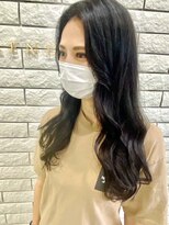 ビューティー シャレンド&nbsp;外国人風☆エレガント☆ツヤ感ラベンダーアッシュ×ロング