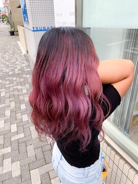 フリーダムメルシー(freedom Merci) ■バレイヤージュ【ピンクパープル】