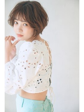 リトル エスタ 大名(little×esta) ベビーバングふんわりショート