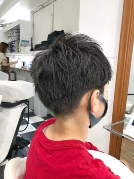 ヘッズ 本八幡店(HEADS) MEN'S HAIR  センターパート　ツイストスパイラル　韓国マッシュ