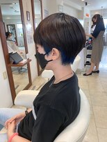 ジャスト ヘア アネックス 久里浜店(just hair ANNEX) 【just hair 京急久里浜】コンパクトショート/インナーブルー