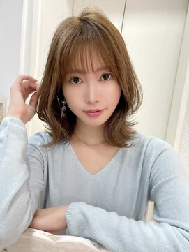 フォルテ 表参道店(FORTE) 【フォルテ千鶴】ココアベージュ外ハネスタイル