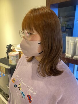 ラフ 大宮店(Laf) セミロングロブスタイル