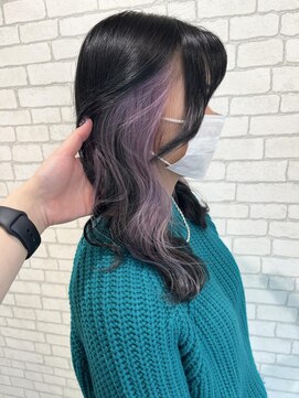 ミューバイケンジ(miu by KENJE) miu&橋本愛海　インナーペールラベンダー