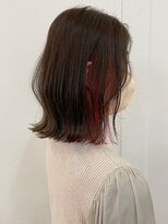 パル バイ ラベスト(Pal by lovest)&nbsp;切りっぱなしロブ×グレージュ&インナーカラー♪