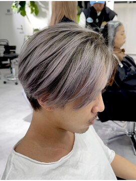 シエラ 南船場(CIERA.) メンズバレイヤージュ フレンチカジュアル ブルーグレージュ