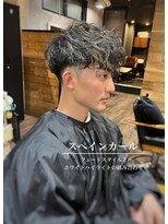 ハグ 横浜(HUG)&nbsp;周りと差をつけるスペインカール×ホワイトハイライト